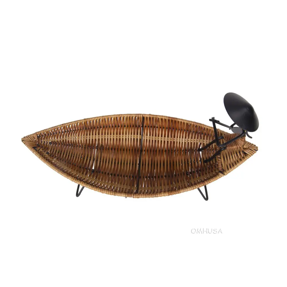 MS015 Asian Style Tranquility Boat Basket MS015 ASIAN STYLE TRANQUILITY BOAT BASKET L00.WEBP